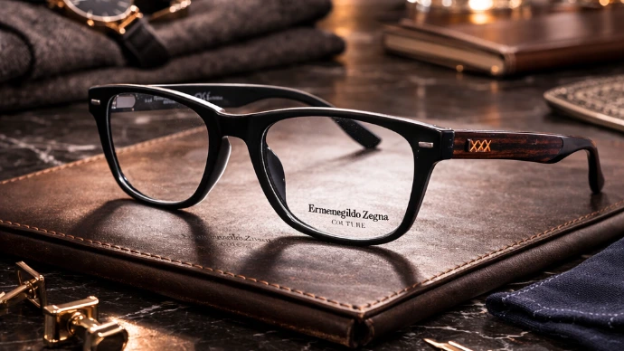Ermenegildo Zegna Brille, Ermenegildo Zegna Sonnenbrille, Elegante Brille, Luxus Brille