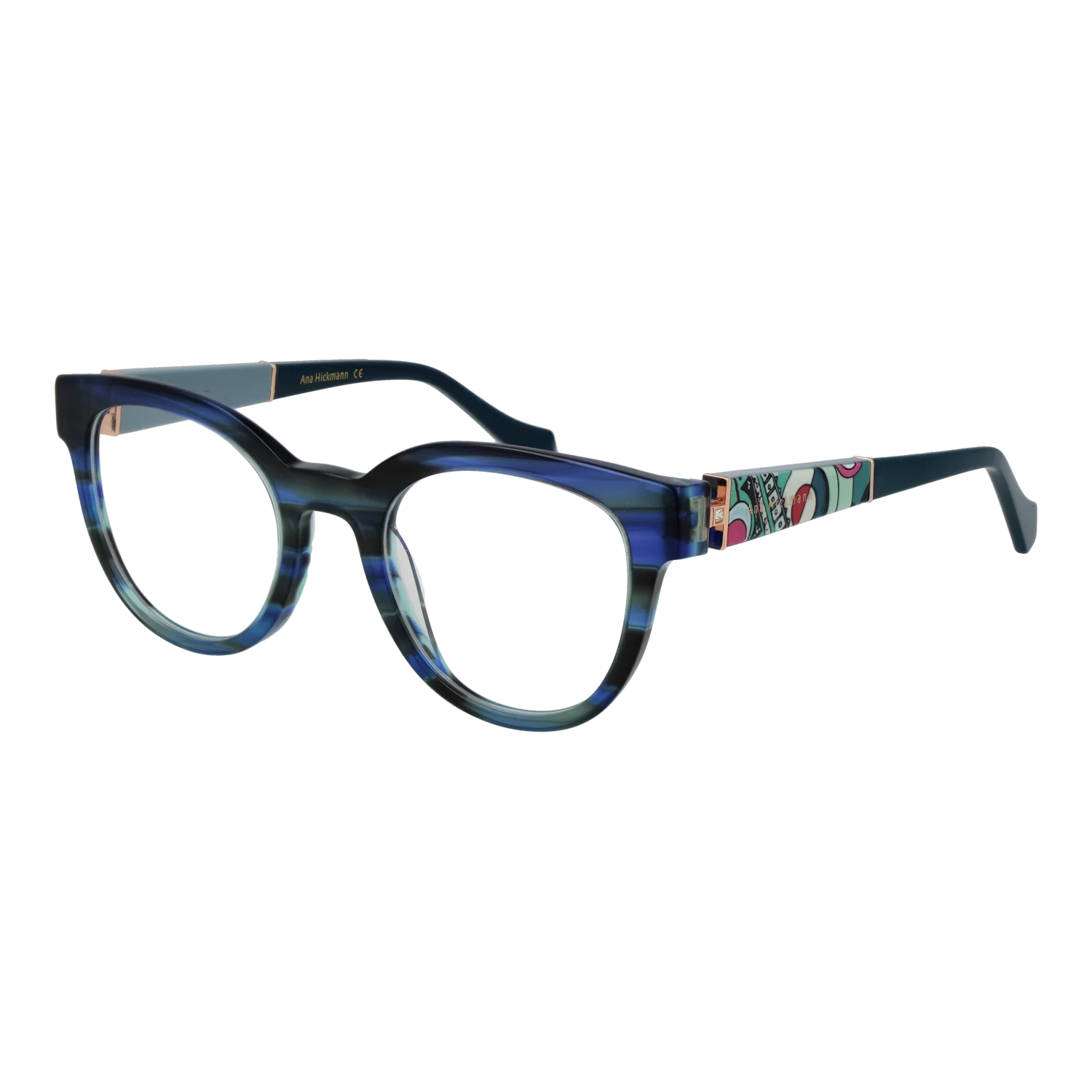 [25000730] Ana Hickmann Lunettes AH6493 E01 50