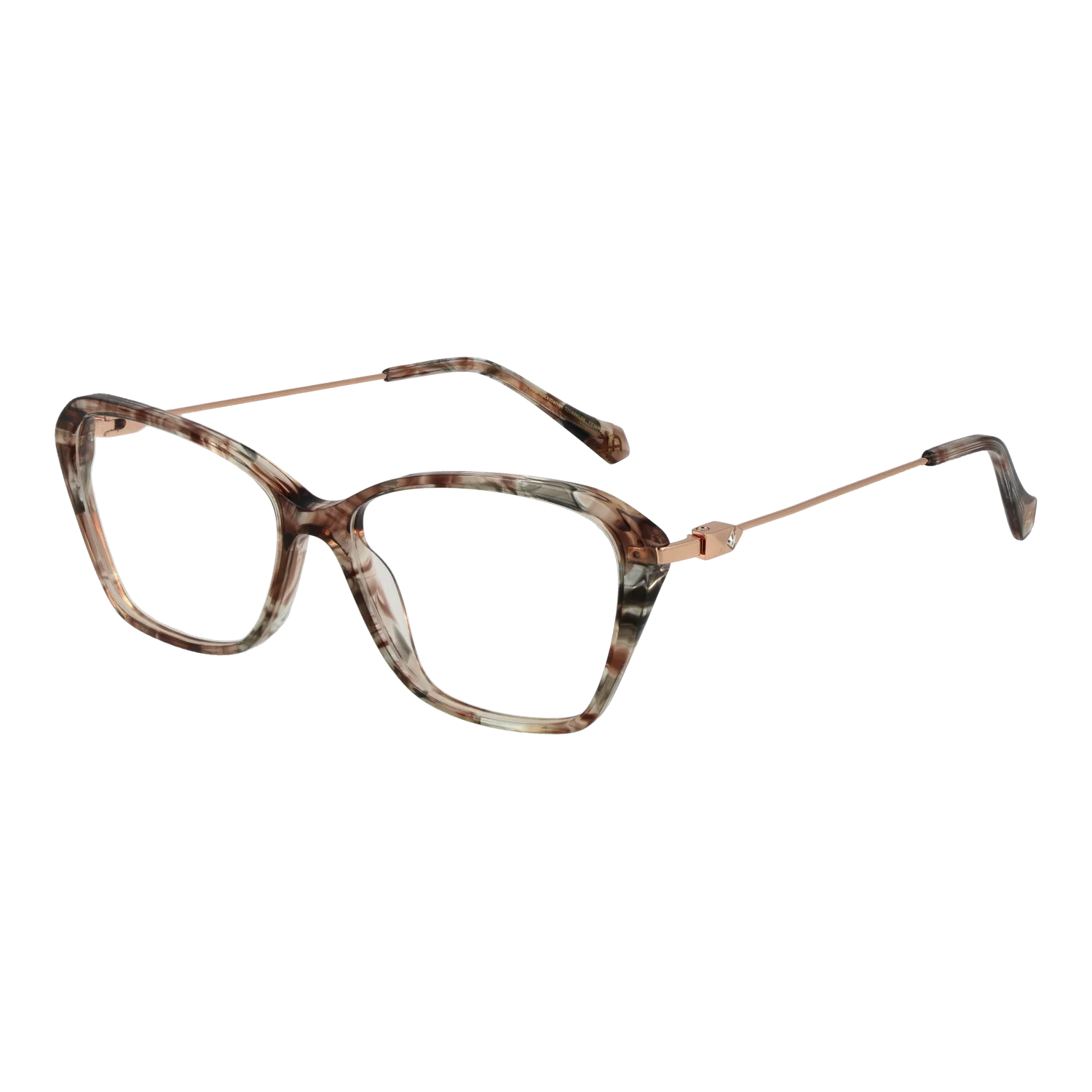 [25000738] Ana Hickmann Lunettes AH6496T G21 54