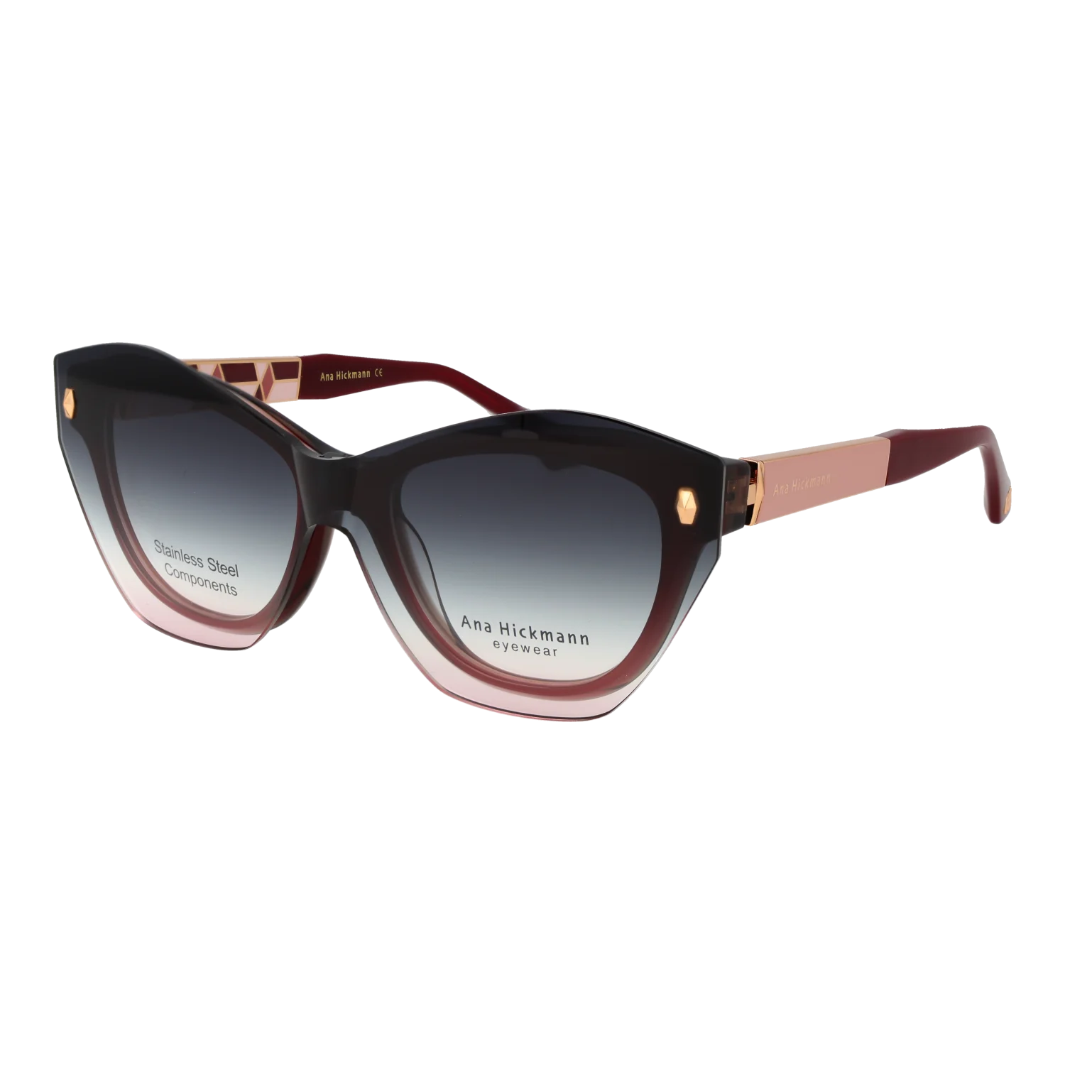 Ana Hickmann Clip Per Occhiali AH6581G H02G 52