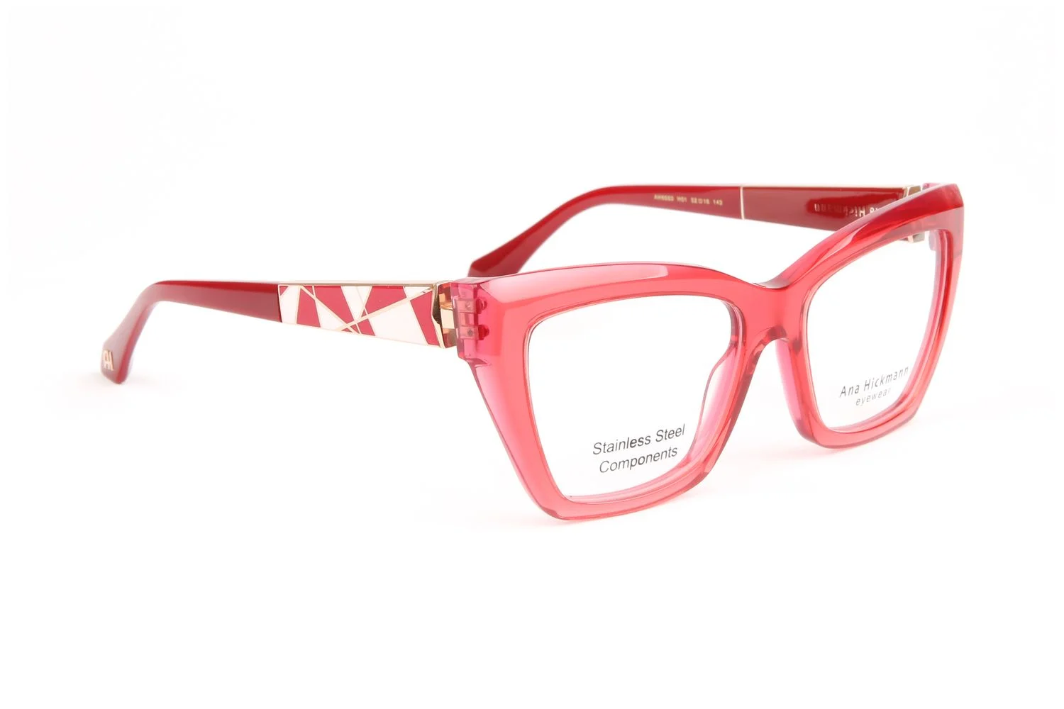 Ana Hickmann Brillenfassung AH6553 H01 52