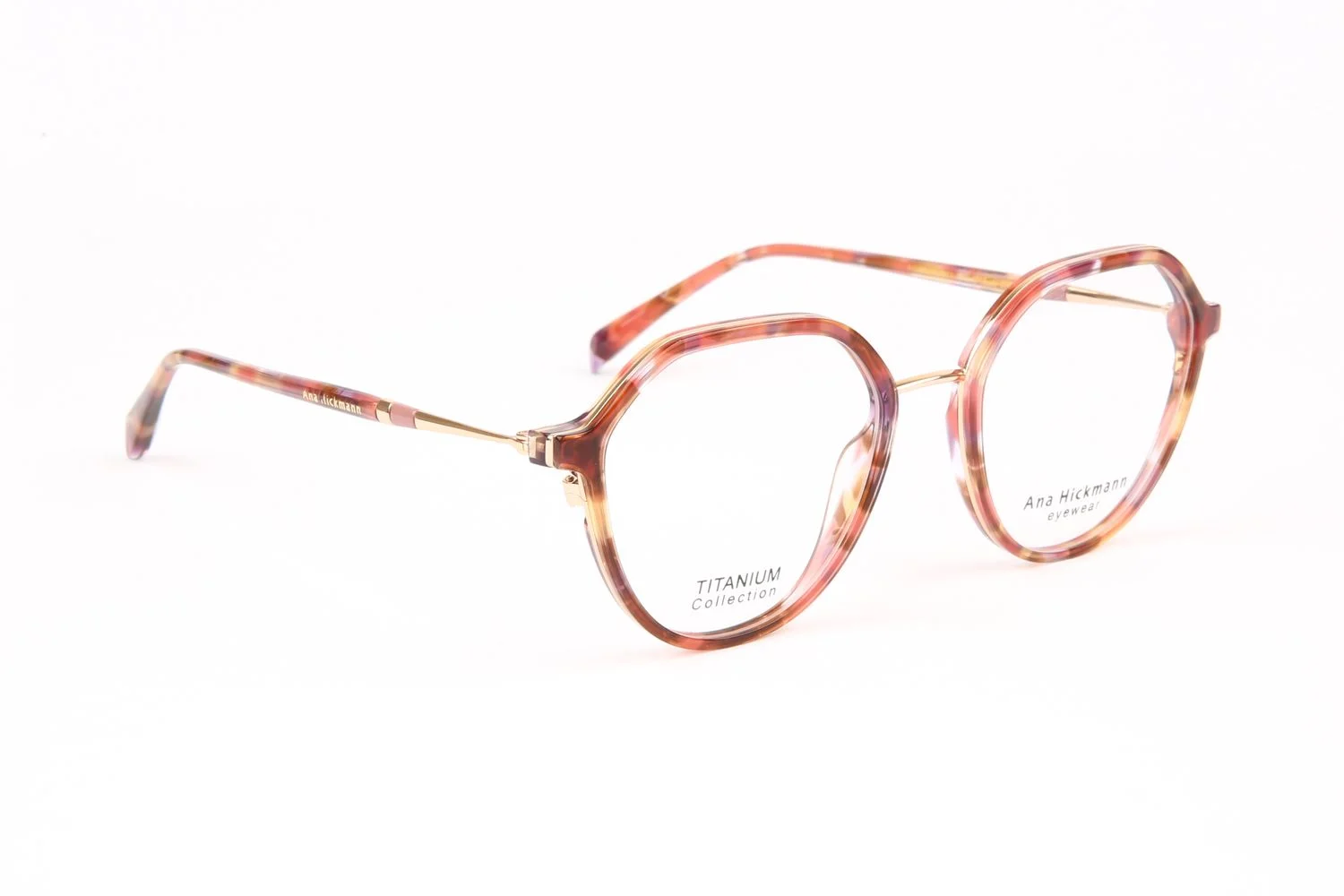 Ana Hickmann Brillenfassung AH1554T G22 52 Titan