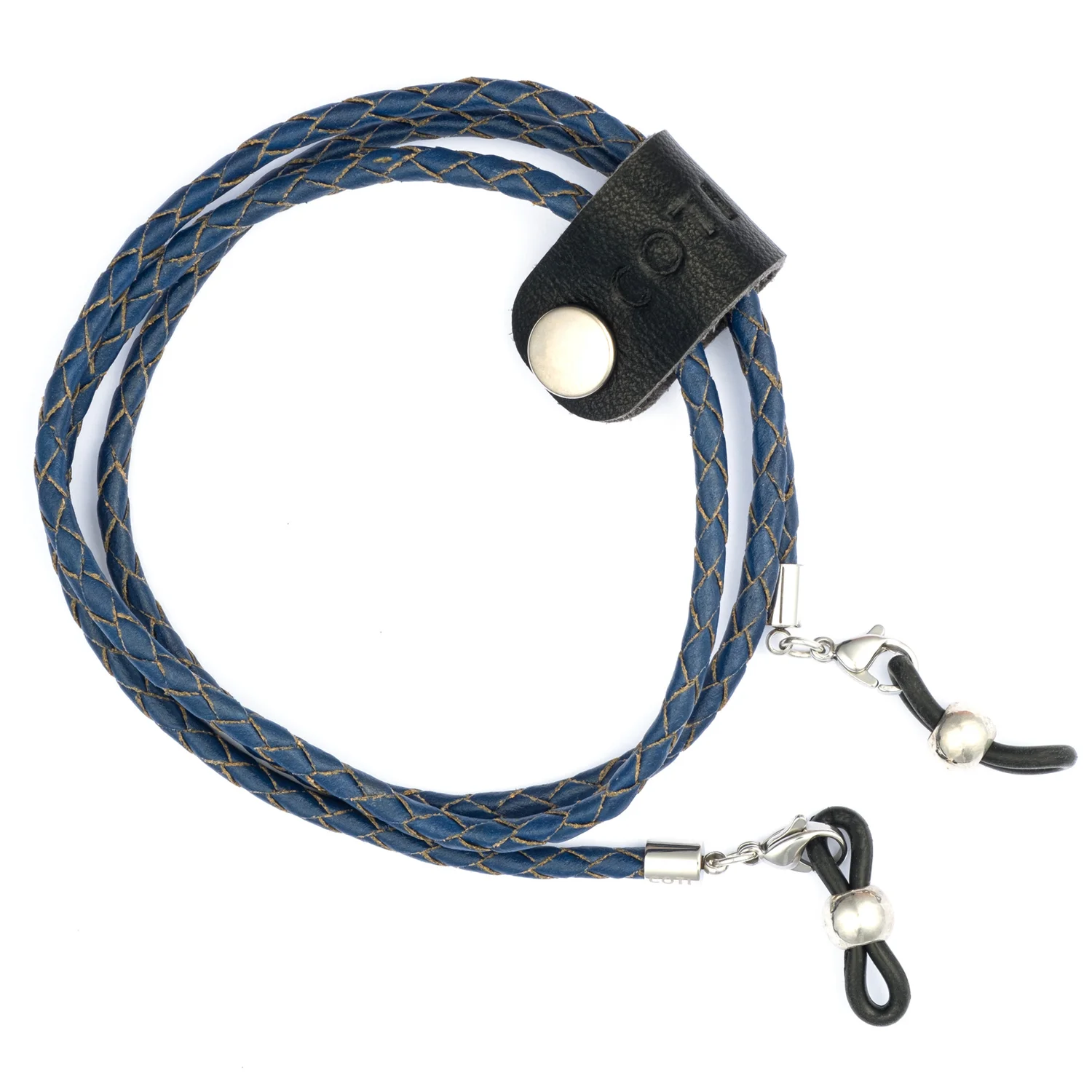 Coti Zubehör Elements Bolo Leather Cord Navy Blue