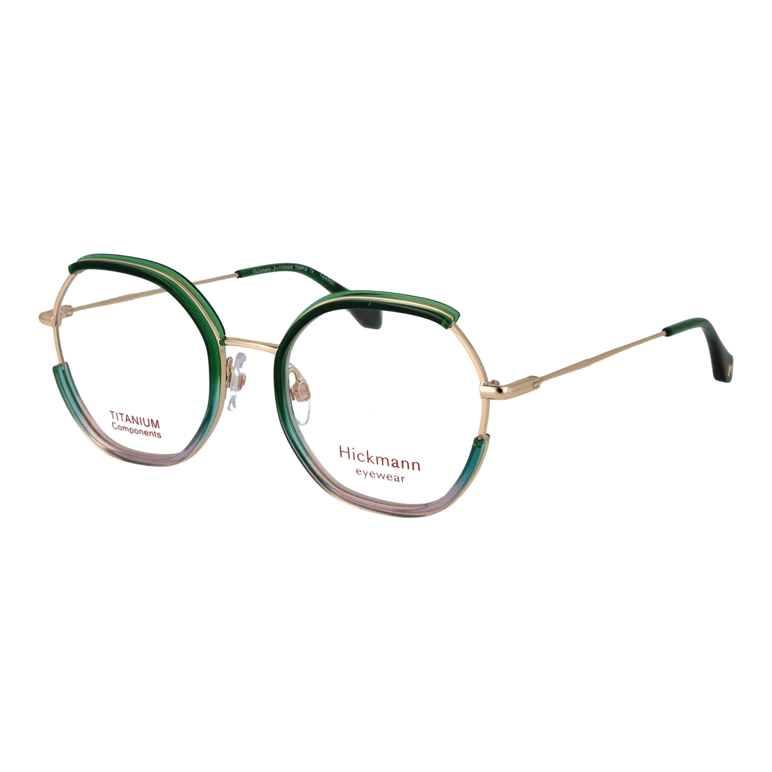 [26001128] Ana Hickmann Optical Frame HI1279T C02 50 Titanium