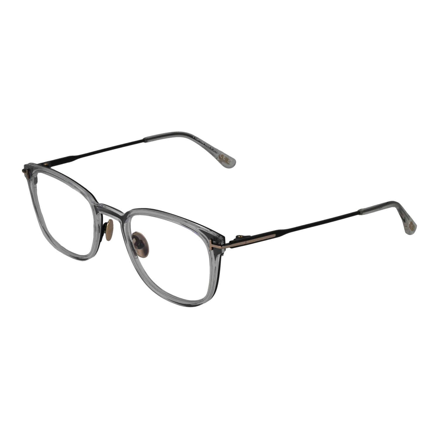 [20246968] Tom Ford Brillenfassung FT5694-B 001 52 Titan  & Blue Filter