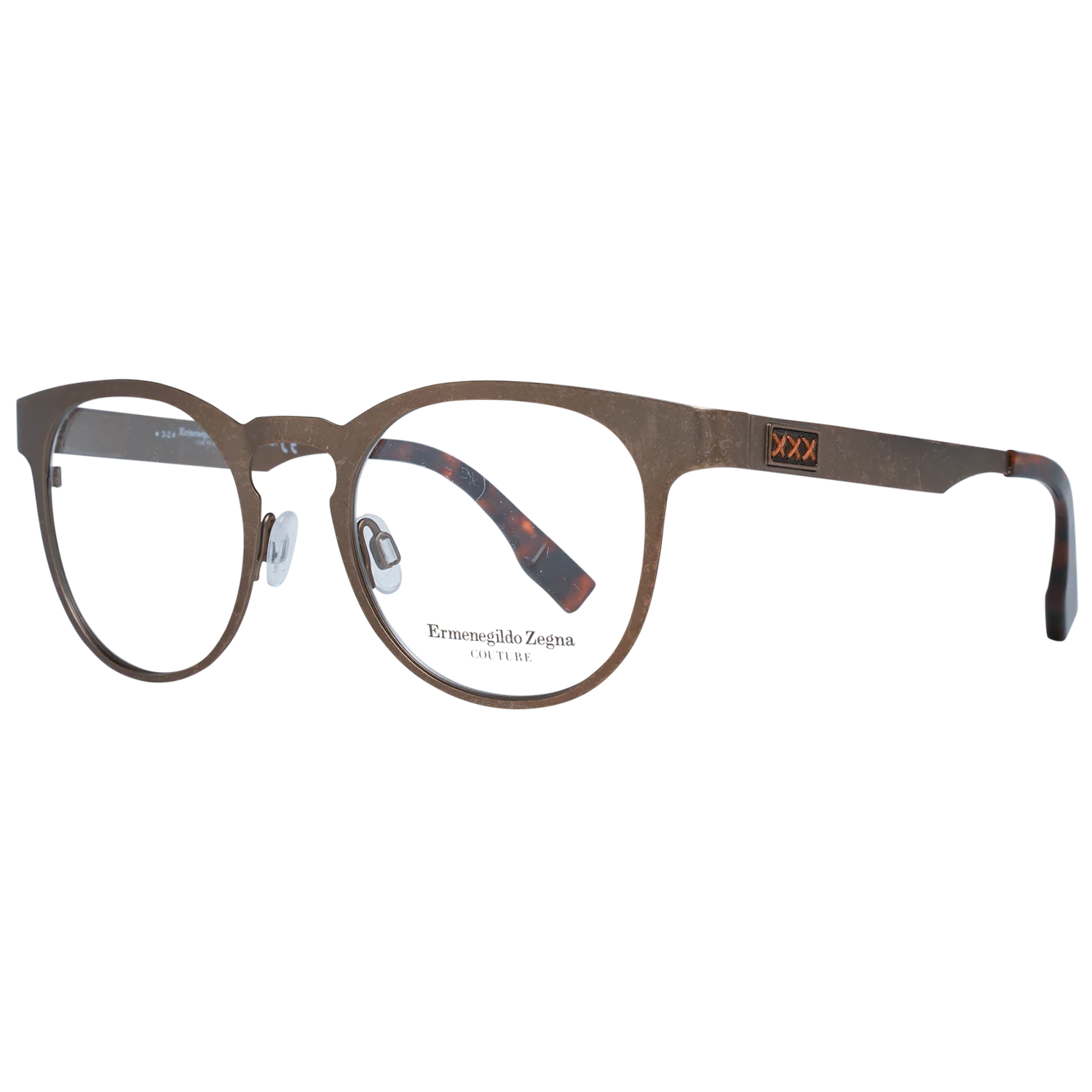 Ermenegildo Zegna Brillenfassung ZC5003 48 034 Titan